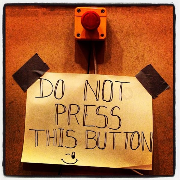 Short Story Spotlight: DO NOT PRESS!